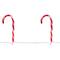10ct. Candy Cane Lighted Christmas Pathway Markers